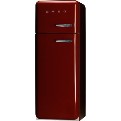 Smeg FAB30LFR 60cm 'Retro Style' Fridge Freezer in Red with Left Hand Hinge Smeg FAB30LFR 60cm 'Retro Style' Fridge Freezer in Red with Left Hand Hinge